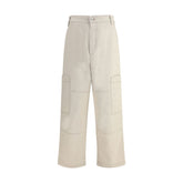 Beige Cotton Jeans Denim